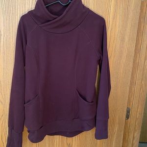 Cowl Neck Sweatshirt